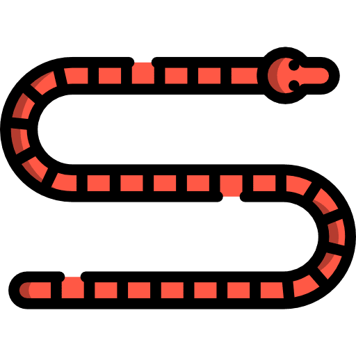 Snake snake reptile animals icon