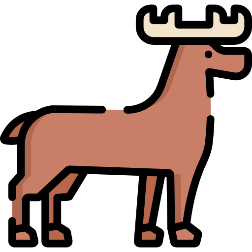 Deer animals animal kingdom wildlife icon