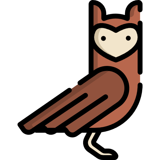Owl wild life animals owl icon