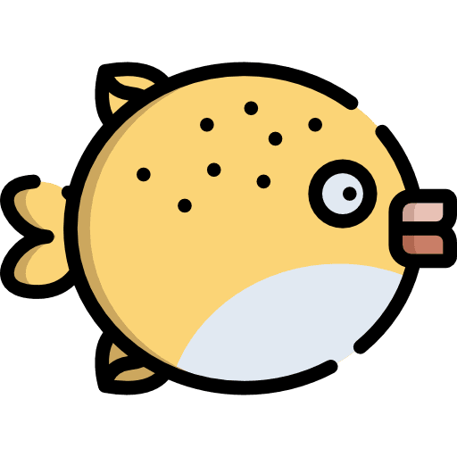 Puffer fish puffer fish animal kingdom sea life icon