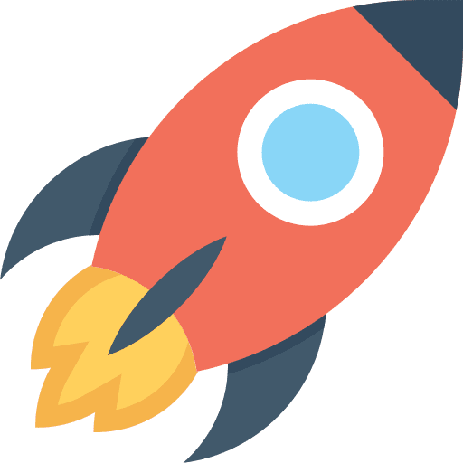 Rocket rocket booster transport icon