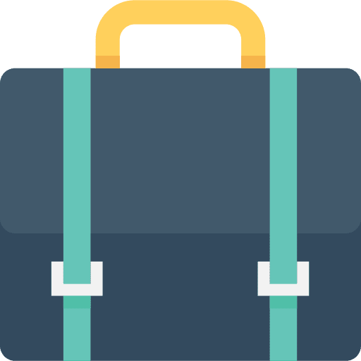 Briefcase briefcase bag portfolio icon