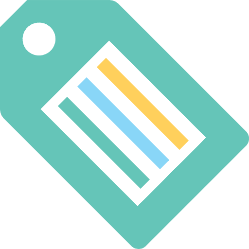 Labels commerce and shopping labels label icon