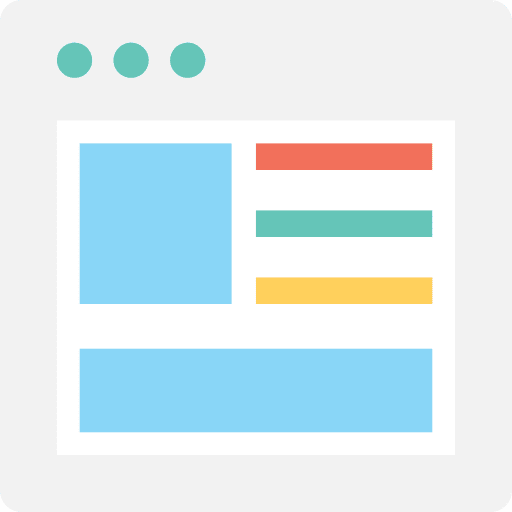 Browser browser seo and web options icon