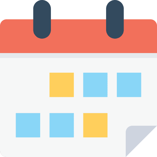 Calendar schedule administration date icon