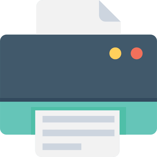 Printer ink print printer icon