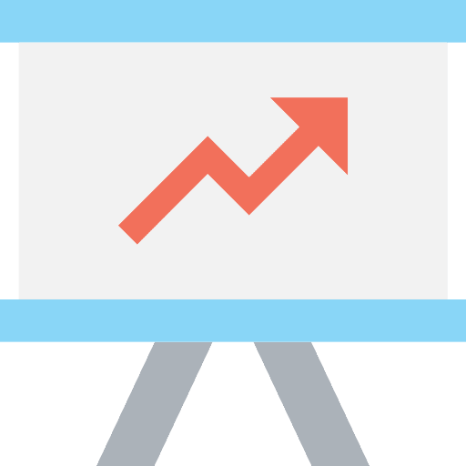 Board tool marketing business icon