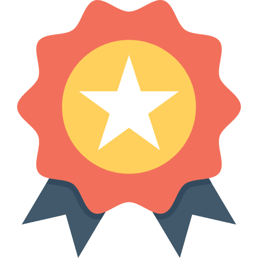 Medal winner medal quality icon