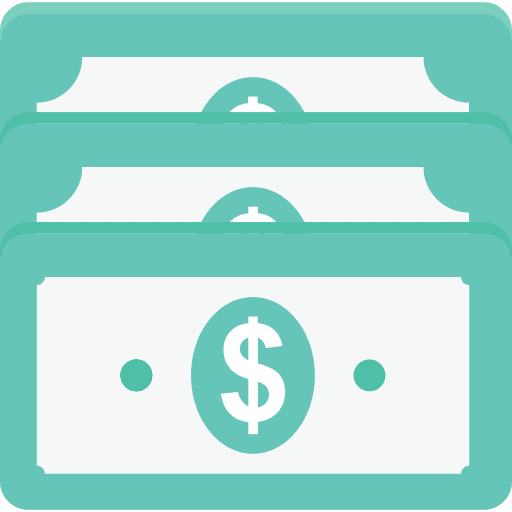 Money dollar symbol money bank icon