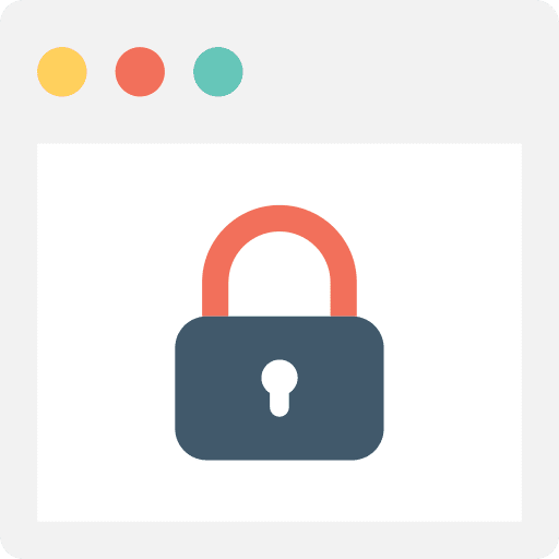 Browser lock secure browser icon