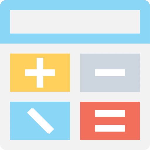 Calculator technology maths miscellaneous icon