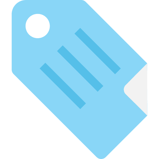 Labels price tag shop shopping icon