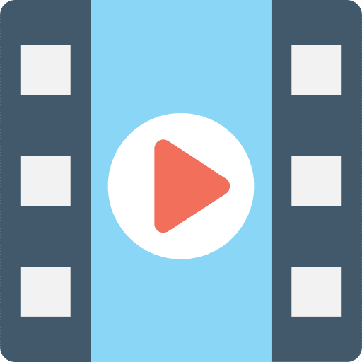 Video player multimedia option music and multimedia interface icon
