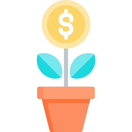 Growth business currency growth icon Growth business currency growth icon
