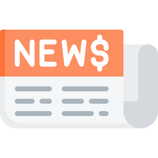 News news report interface news icon News news report interface news icon