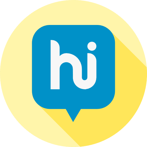 Hike communications social network logos icon Hike communications social network logos icon