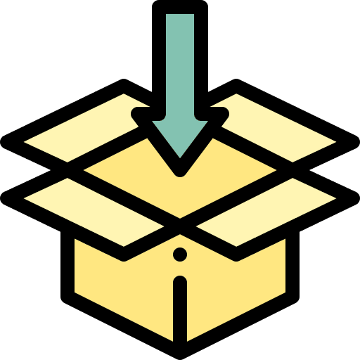 Box boxes shipping and delivery collect icon Box boxes shipping and delivery collect icon