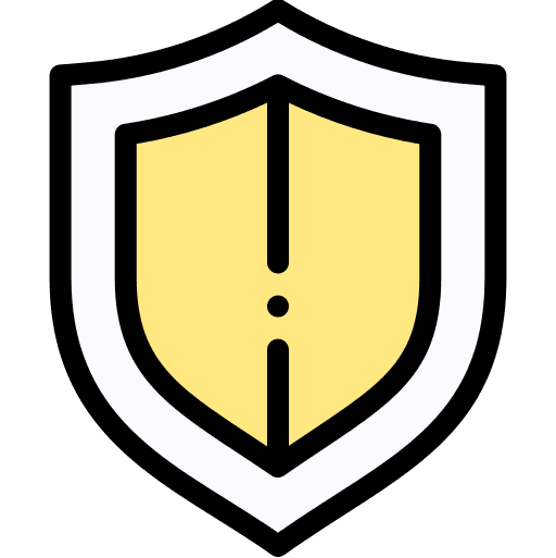 Shield security secure protection icon Shield security secure protection icon