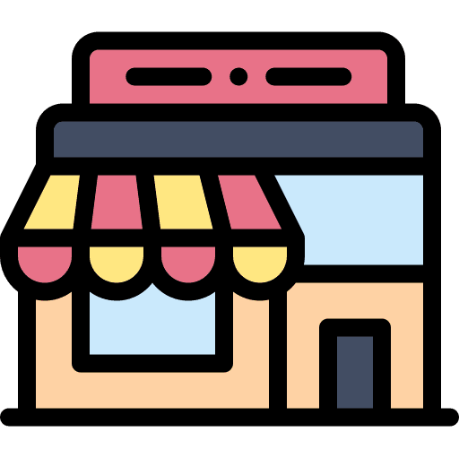 Shop commerce commerce and shopping building icon Shop commerce commerce and shopping building icon