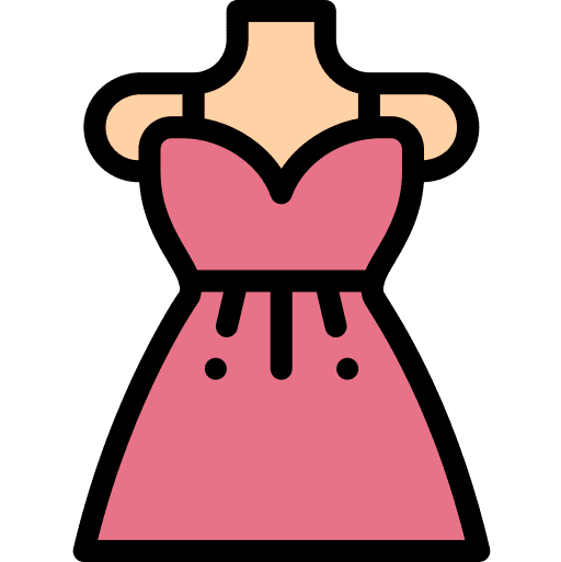 Dress clothing mannequin elegant icon Dress clothing mannequin elegant icon