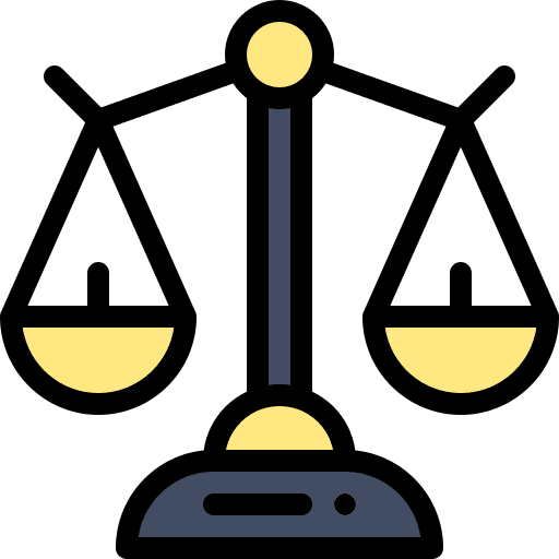 Libra judge law business icon Libra judge law business icon