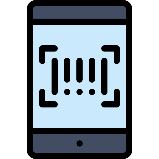 Phone scan smartphone phone icon Phone scan smartphone phone icon