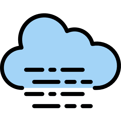 Foog weather sun cloud icon Foog weather sun cloud icon