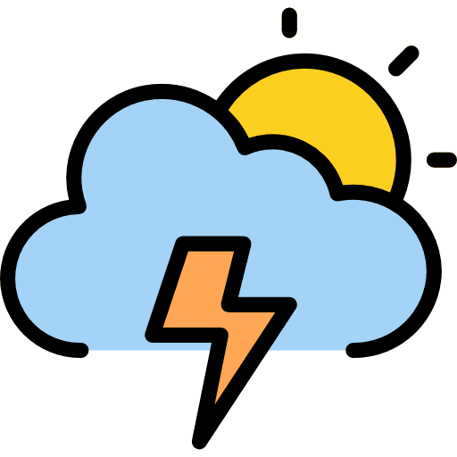 Storm rainy nature raining icon Storm rainy nature raining icon