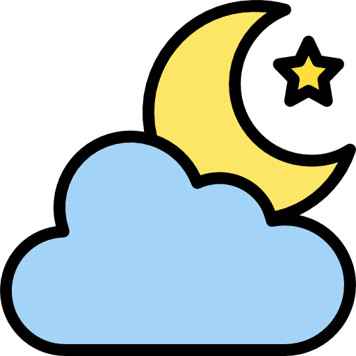 Night cloud night miscellaneous icon Night cloud night miscellaneous icon