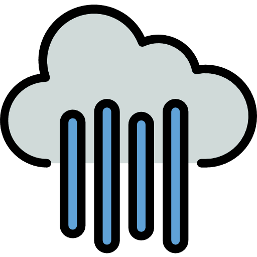 Rainy rainy storm meteorology icon Rainy rainy storm meteorology icon