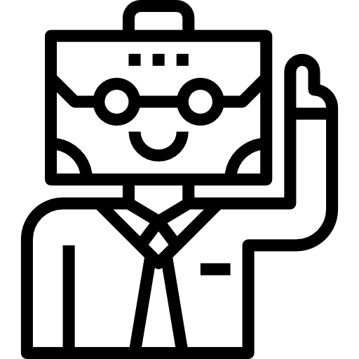 Businessman worker team management manager icon Businessman worker team management manager icon