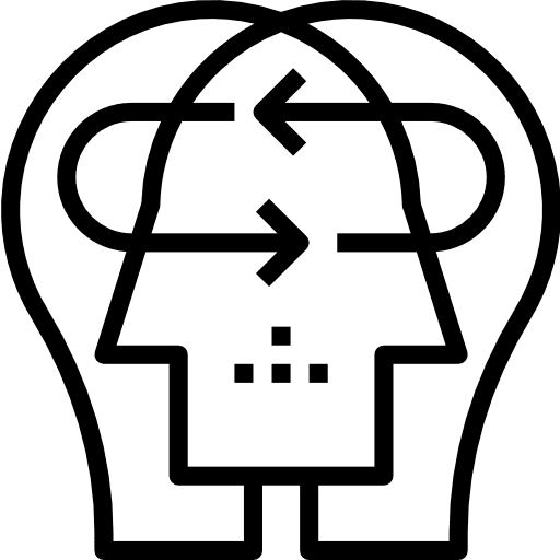 Communication talking business meeting icon Communication talking business meeting icon