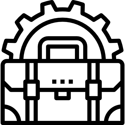 Management business and finance cogwheel mechanism icon Management business and finance cogwheel mechanism icon