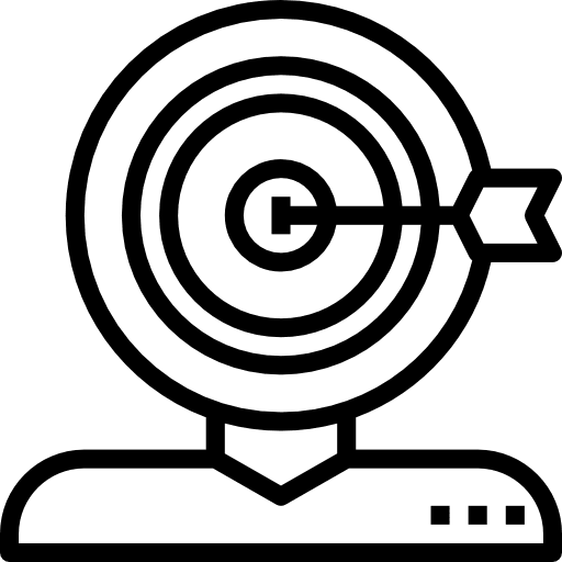 Target target ui business and finance icon Target target ui business and finance icon