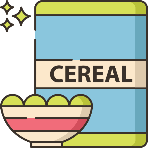 Cereals breakfast cereals nutrition icon