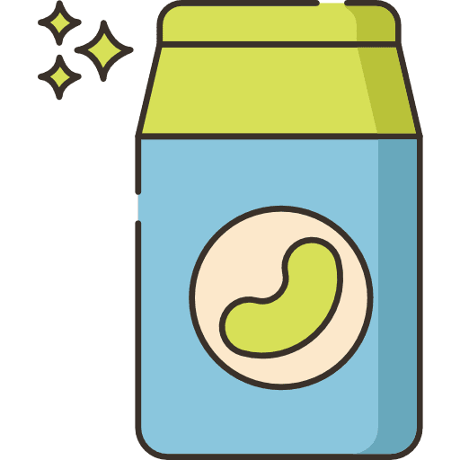 Soy milk nutrition drink food and restaurant icon