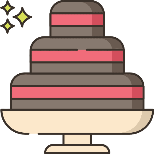 Bakery baker sweet birthday icon