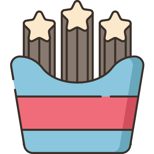 Churros sweets food fattening icon