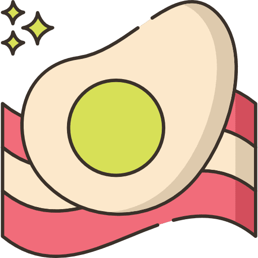 Breakfast egg eggs lunch icon