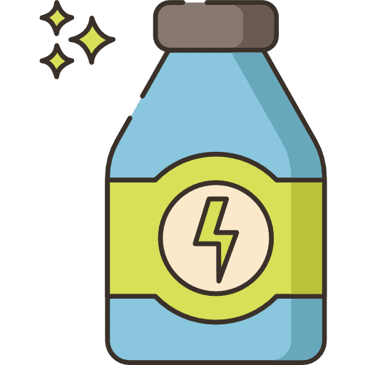 Energy drink energy sugar food icon