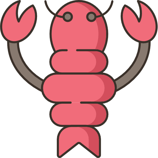 Lobster sea life claw lobster icon