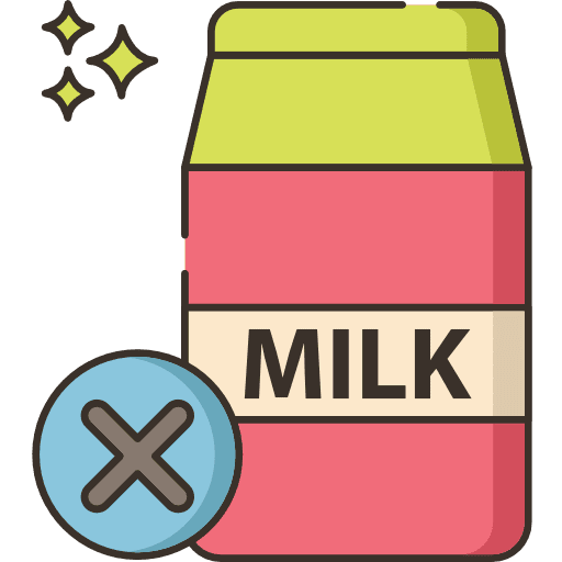 Milk healthy food beverage breakfast icon