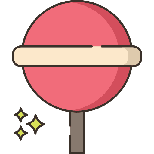 Lollipop food and restaurant stick lollipop icon