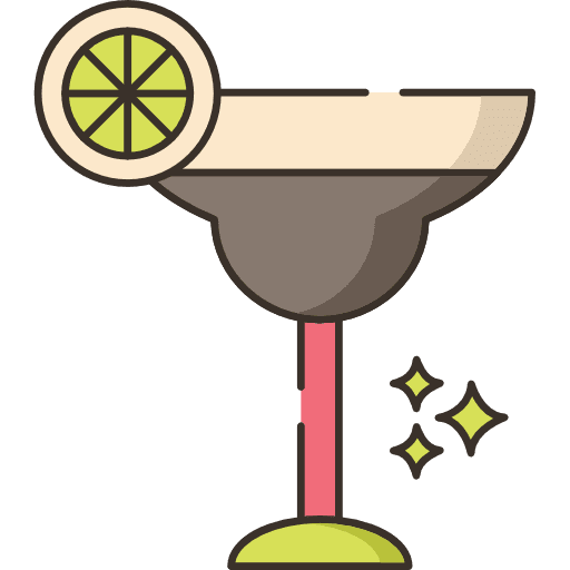 Margarita bar alcoholic drink party icon