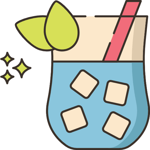 Mojito straw mojito alcohol icon