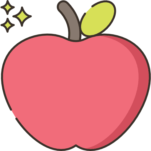 Apple food and restaurant fruit apple icon