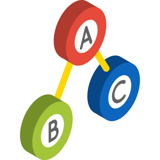 Networking business order diagram icon Networking business order diagram icon