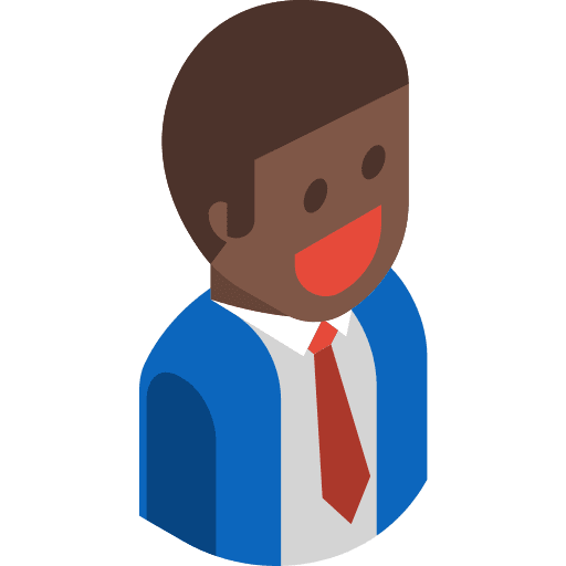 Businessman worker user manager icon Businessman worker user manager icon