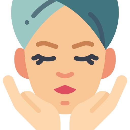 Facial treatment facial treatment wellness face icon