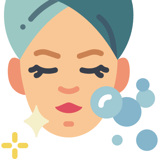 Facial treatment facial treatment wellness face icon
